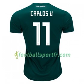 Tenue Mexique Carlos V 11 Domicile Coupe du monde 2018 Maillot de Foot